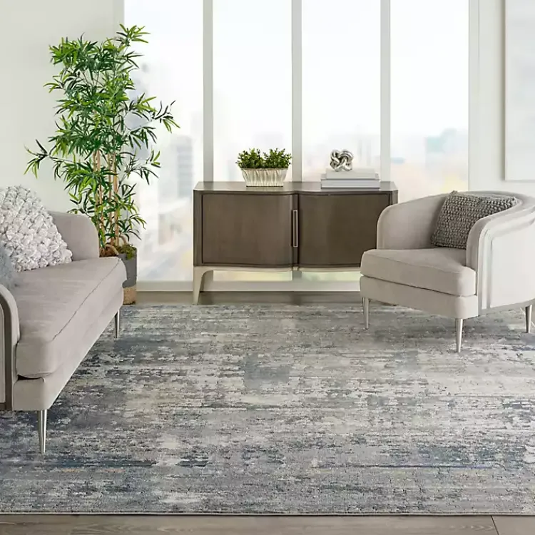 Area Rugs-Kirklands Home Charcoal Tally Textured Area Rug, 7x9
