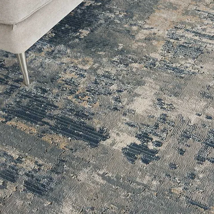 Area Rugs-Kirklands Home Charcoal Tally Textured Area Rug, 7x9