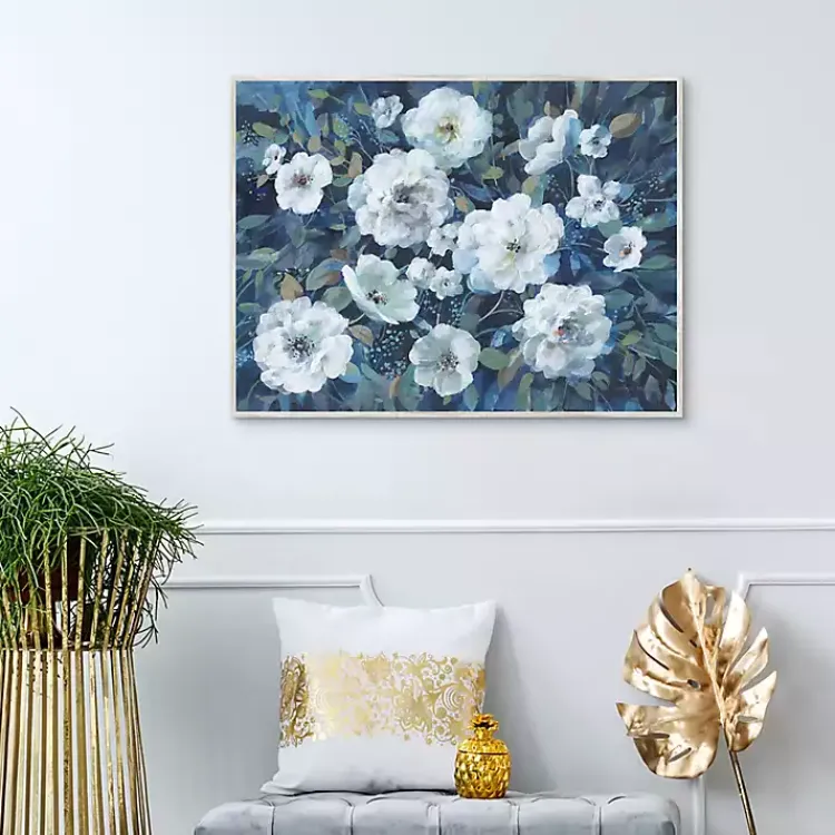 Framed Art-Kirklands Home Rugosa Roses Floral Framed Wall Art