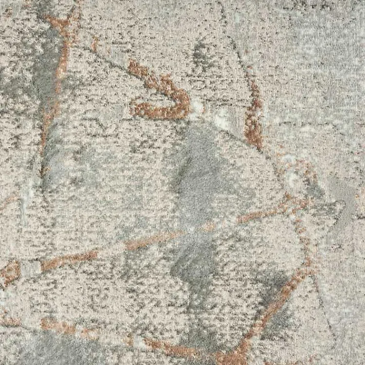 Area Rugs-Kirklands Home Fractional Stone Area Rug, 7x9 Gray