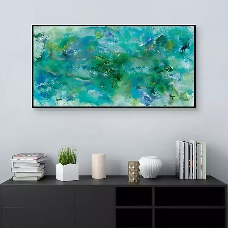 Framed Art-Kirklands Home Pandorum From Above Framed Canvas Art