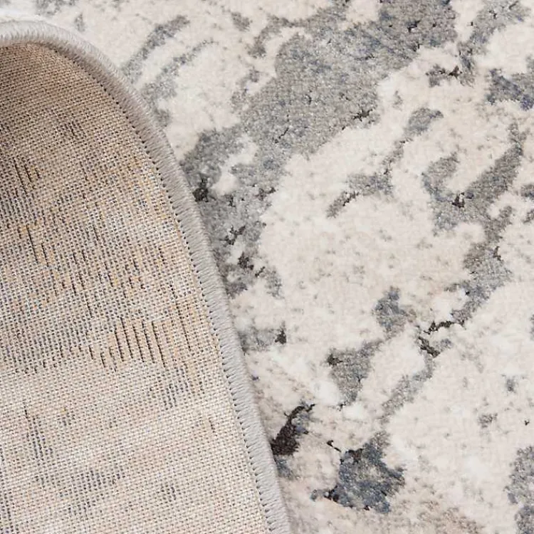 Area Rugs-Kirklands Home Waters Abstract Area Rug, 5x7 Gray