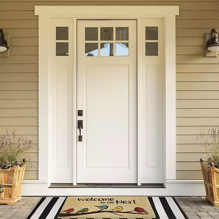 Doormats-Kirklands Home Welcome to Our Nest Coir Doormat