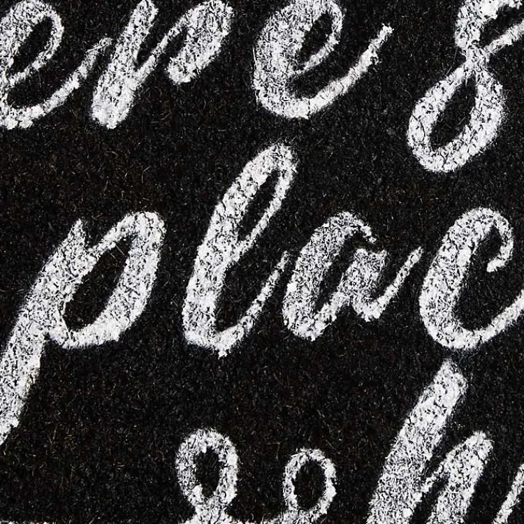 Doormats-Kirklands Home There's No Place Like Home Coir Doormat