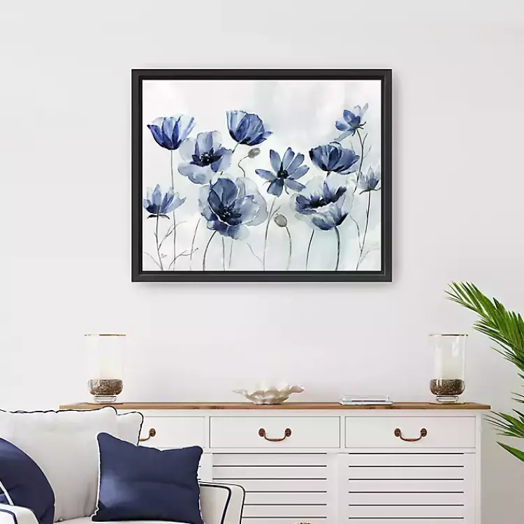 Framed Art-Kirklands Home Gentian Awakening Framed Canvas Art Print