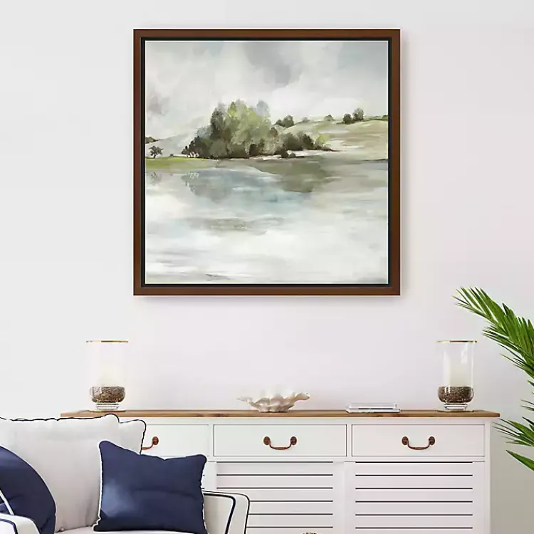 Framed Art-Kirklands Home Forest Look Out Framed Canvas Art Print