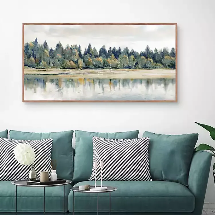 Canvas Art-Kirklands Home Quiet Reflections Framed Canvas Art Print