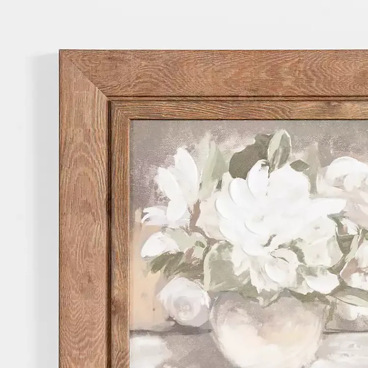 Framed Art-Kirklands Home Floral in Vase Framed Art Print White