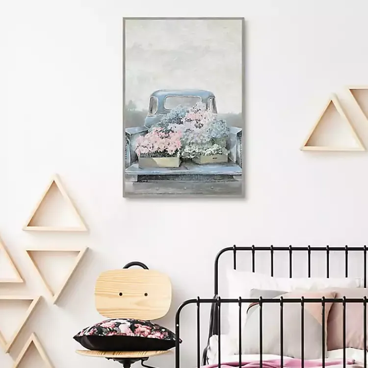 Framed Art-Kirklands Home Fresh Picked in a Pickup Framed Canvas Art Print