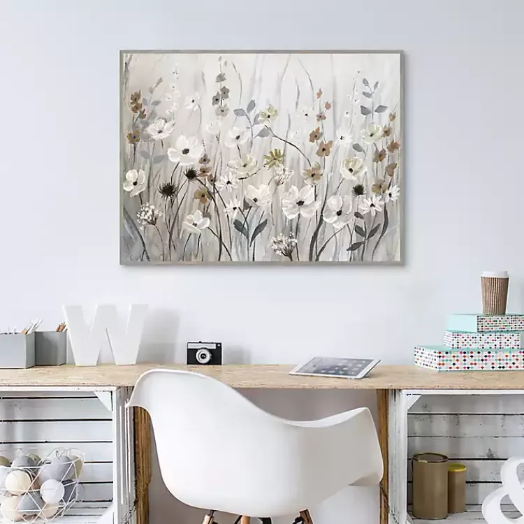 Framed Art-Kirklands Home Misty Meadow Framed Canvas Art Print