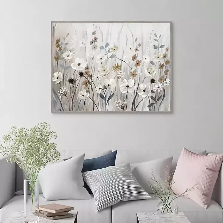 Framed Art-Kirklands Home Misty Meadow Framed Canvas Art Print