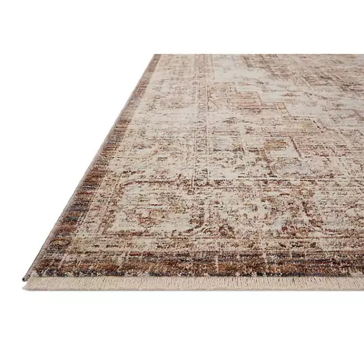 Area Rugs-Kirklands Home Mocha and Cream Sorrento Area Rug, 7x10