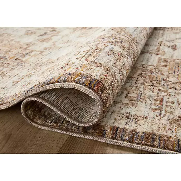 Area Rugs-Kirklands Home Mocha and Cream Sorrento Area Rug, 7x10