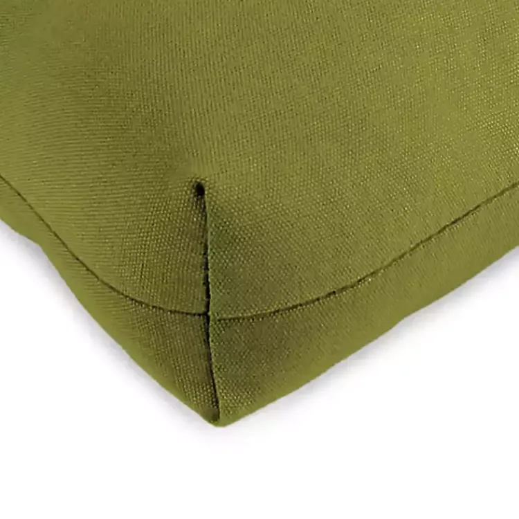 Outdoor Cushions & Pillows-Kirklands Home French Edge 2-pc. Outdoor Wicker Cushion Set Green
