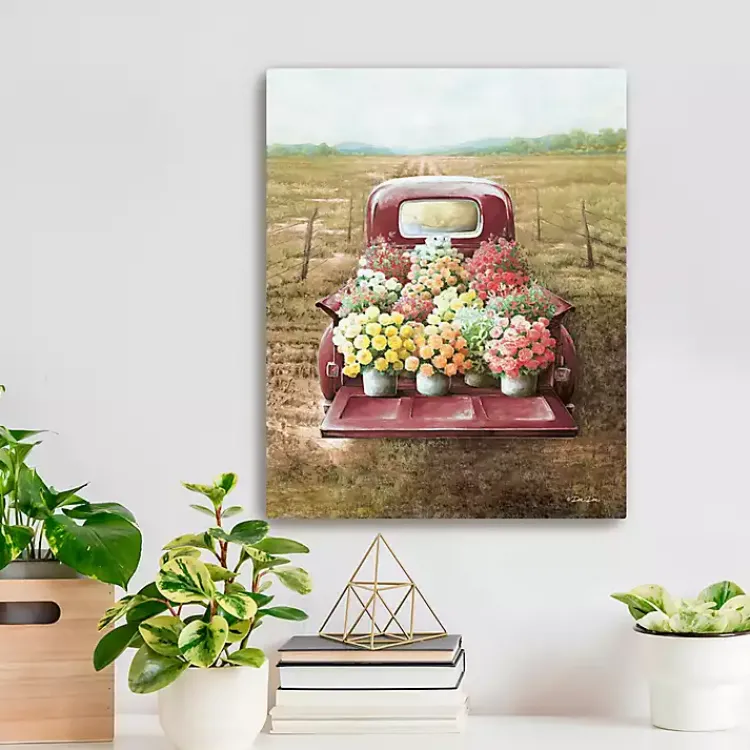 Canvas Art-Kirklands Home Flowers for Sale Canvas Art Print
