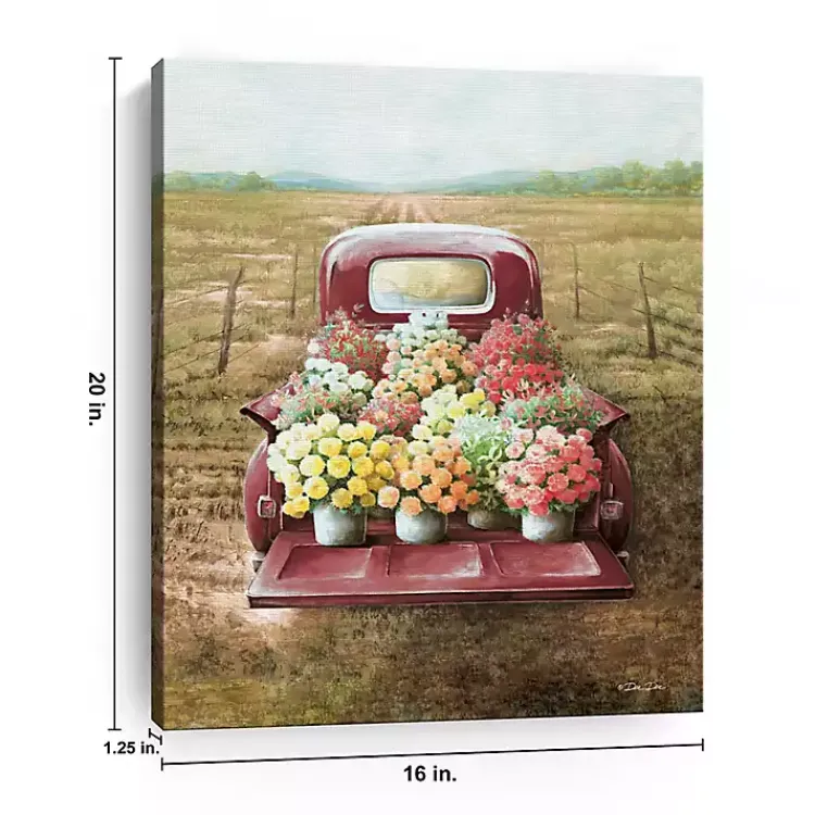 Canvas Art-Kirklands Home Flowers for Sale Canvas Art Print