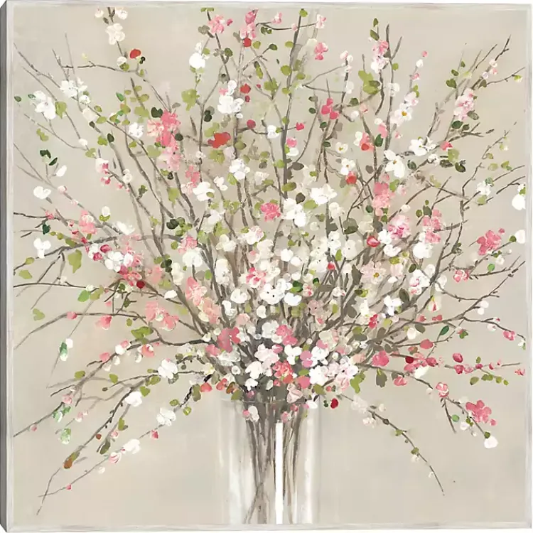 Canvas Art-Kirklands Home Peach Blossom Framed Canvas Art Print