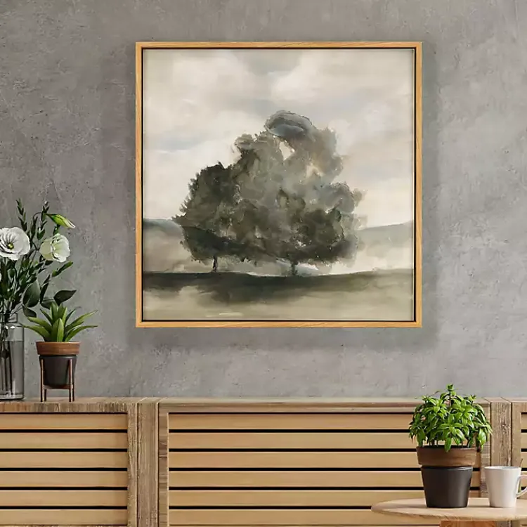 Canvas Art-Kirklands Home Hidden Framed Canvas Art Print Green