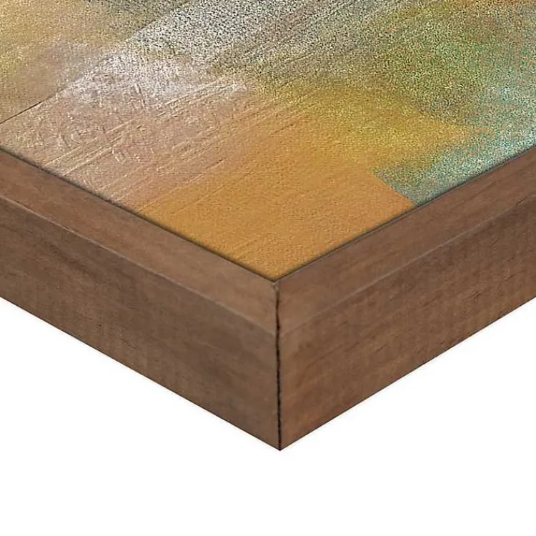 Canvas Art-Kirklands Home Horse Country Framed Canvas Art Print Brown