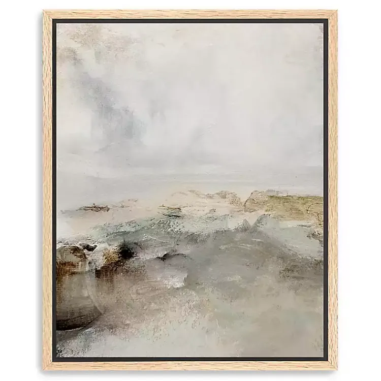 Canvas Art-Kirklands Home Isolation Framed Canvas Art Print Gray