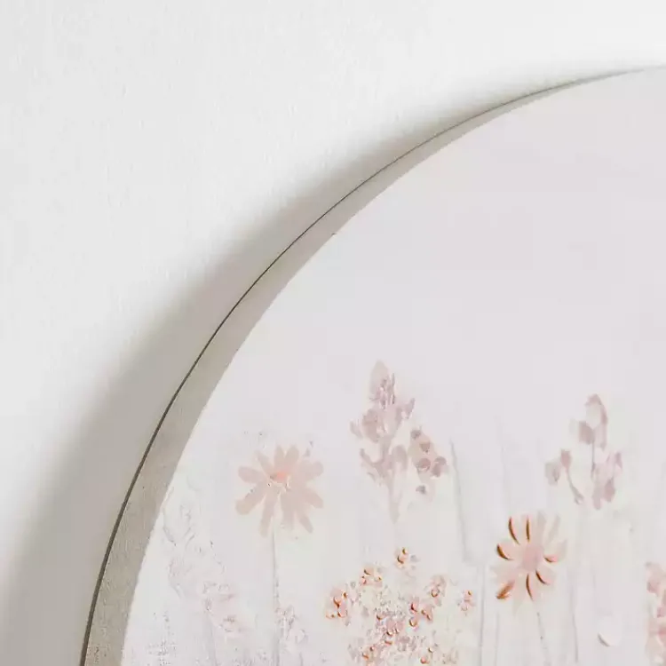 Canvas Art-Kirklands Home Pink Floral Meadow Arch Canvas Art Print