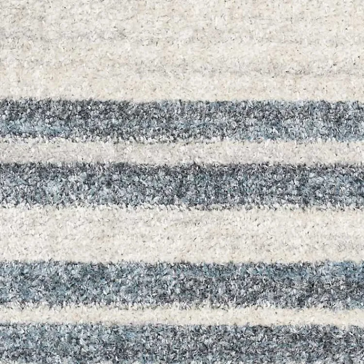 Area Rugs-Kirklands Home Ivory Striated Sphere Washable Area Rug, 6x9