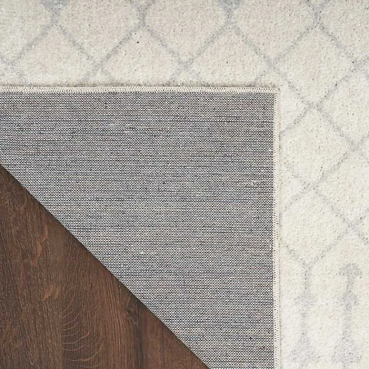Area Rugs-Kirklands Home Moroccan Washable Area Rug, 3x5 Ivory