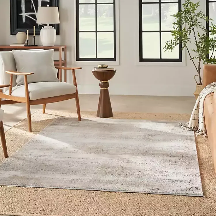 Area Rugs-Kirklands Home Natural Bleach Jute Reversible Area Rug, 8x10 Tan