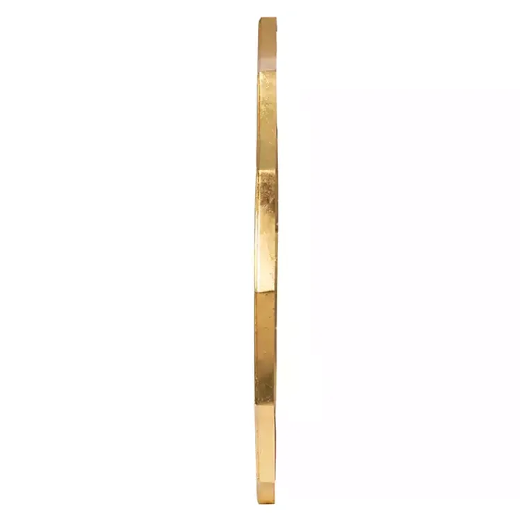Decorative Mirrors-Kirklands Home Gold Curved Sunburst Wall Mirror