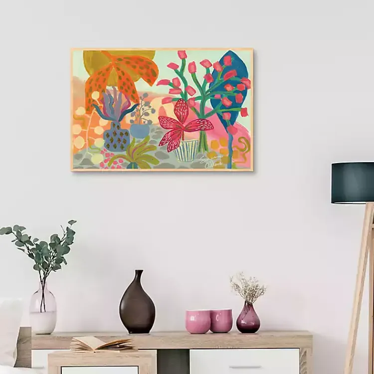 Canvas Art-Kirklands Home On the Veranda Framed Canvas Art Print Multi