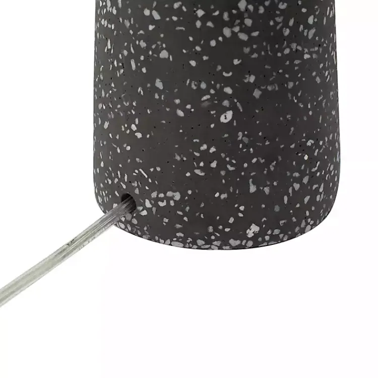 Table Lamps-Kirklands Home Gray Speckled Stone Table Lamp Tan