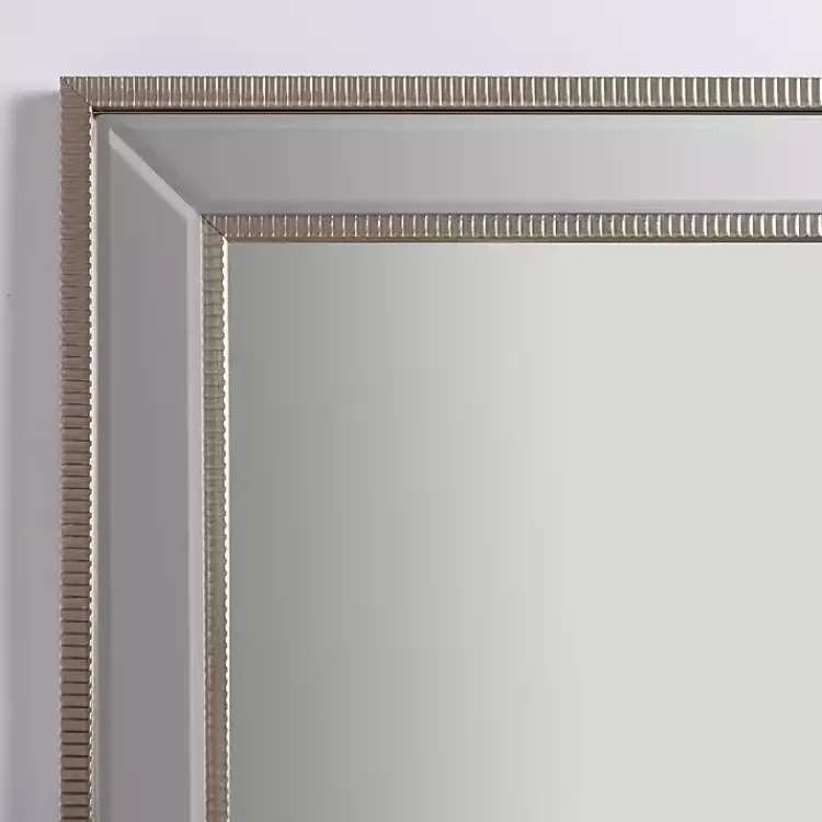 Decorative Mirrors-Kirklands Home Luxe Silver Wall Mirror, 35 in.