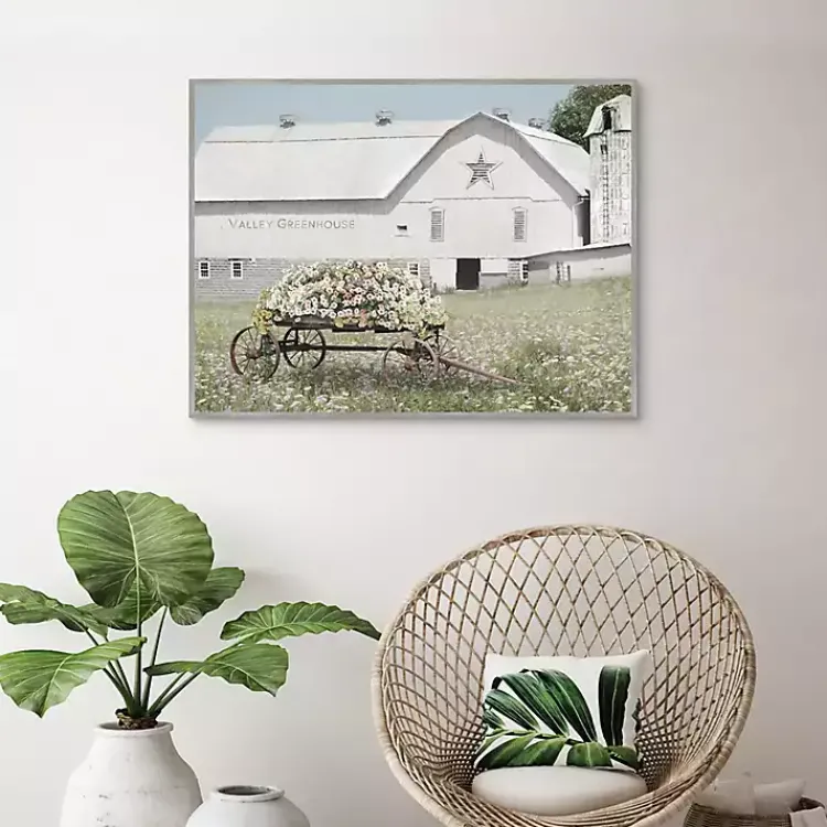 Framed Art-Kirklands Home Valley Greenhouse Framed Art Print