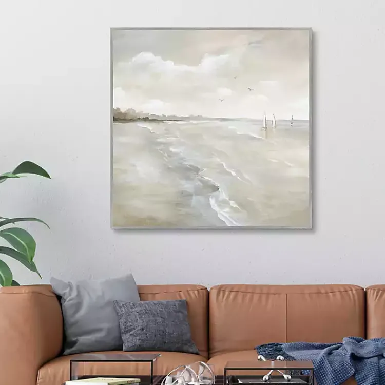 Framed Art-Kirklands Home Sail Away Framed Art Print Gray