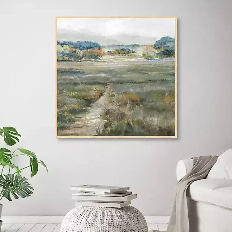 Canvas Art-Kirklands Home Spring Mountains Framed Canvas Art Print