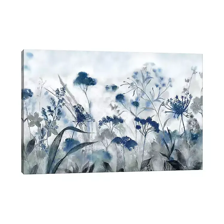 Canvas Art-Kirklands Home Inky Indigo Canvas Art Print Blue