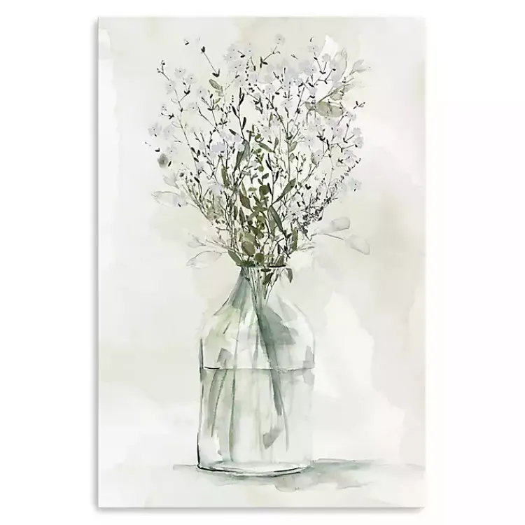 Canvas Art-Kirklands Home Farmhouse s Canvas Art Print, 16x24 in. White