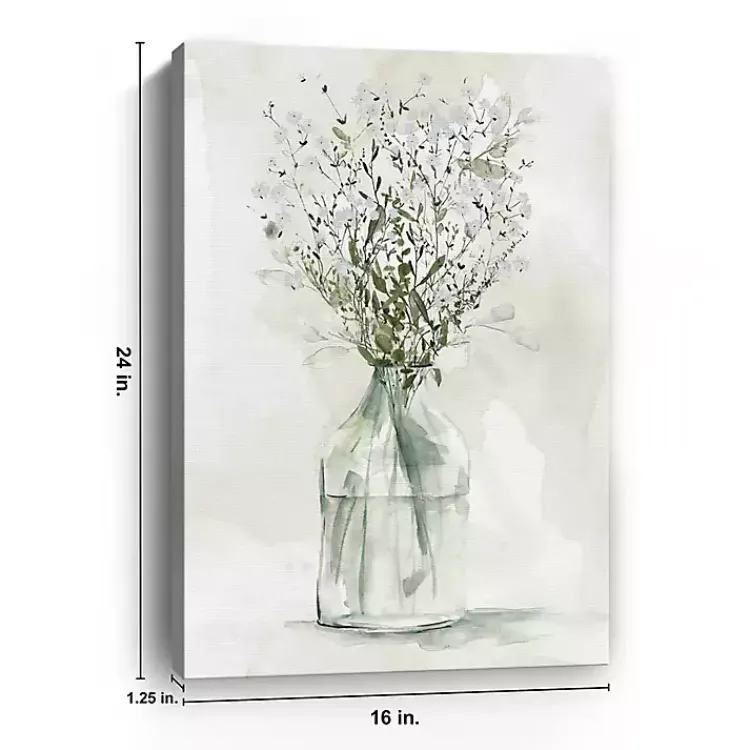 Canvas Art-Kirklands Home Farmhouse s Canvas Art Print, 16x24 in. White