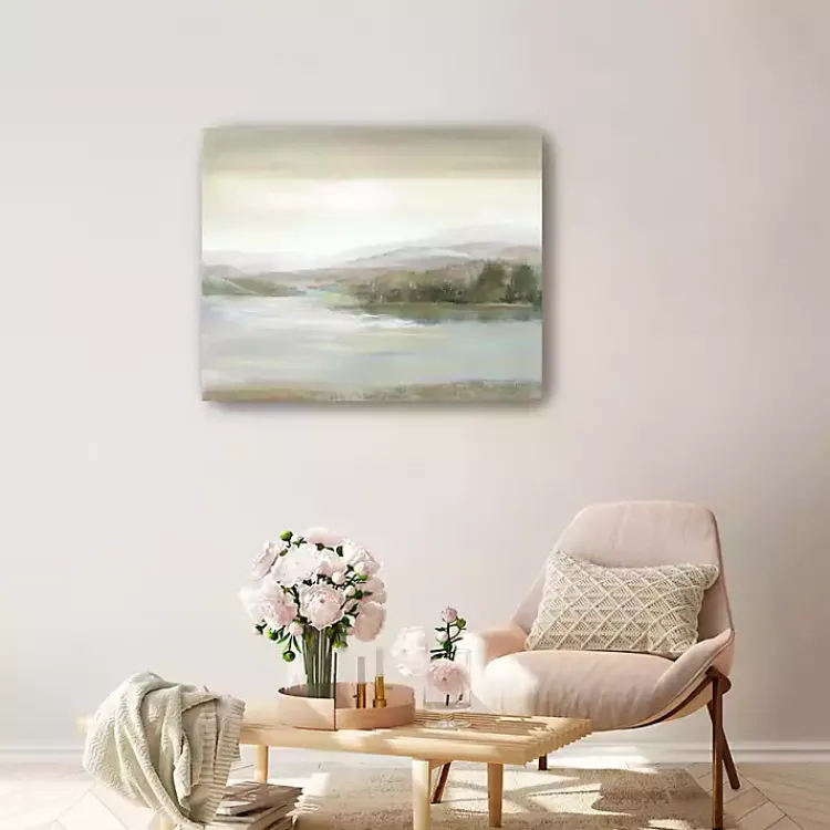Canvas Art-Kirklands Home The Cove Canvas Art Print, 30x24 in. Gray