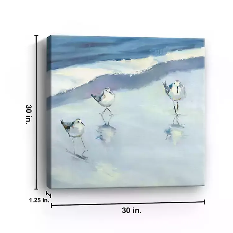 Canvas Art-Kirklands Home Rise Up This Morning Canvas Art Print, 30x30 in. Blue