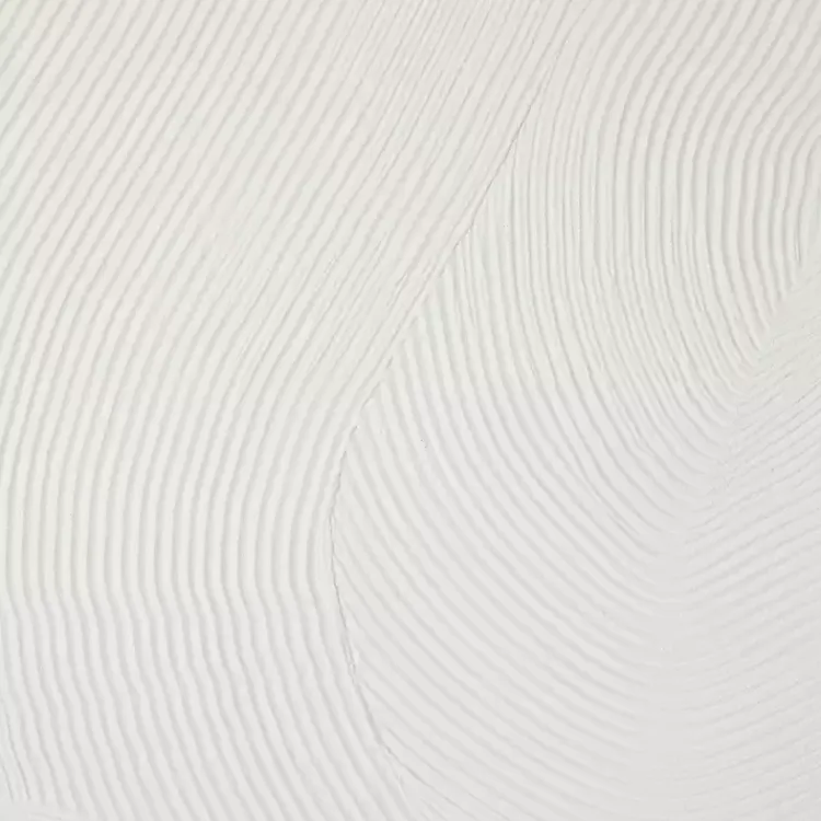 Canvas Art-Kirklands Home Geometric Dimensional Canvas Art Print White