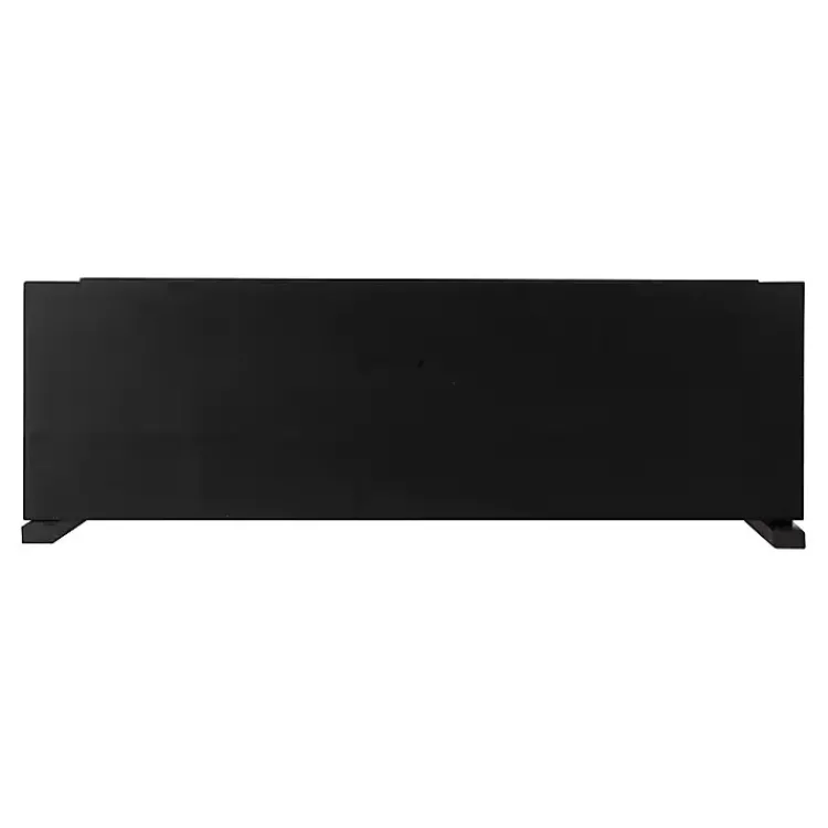 Shelves-Kirklands Home Traditional Two-Tiered Wall Shelf Black