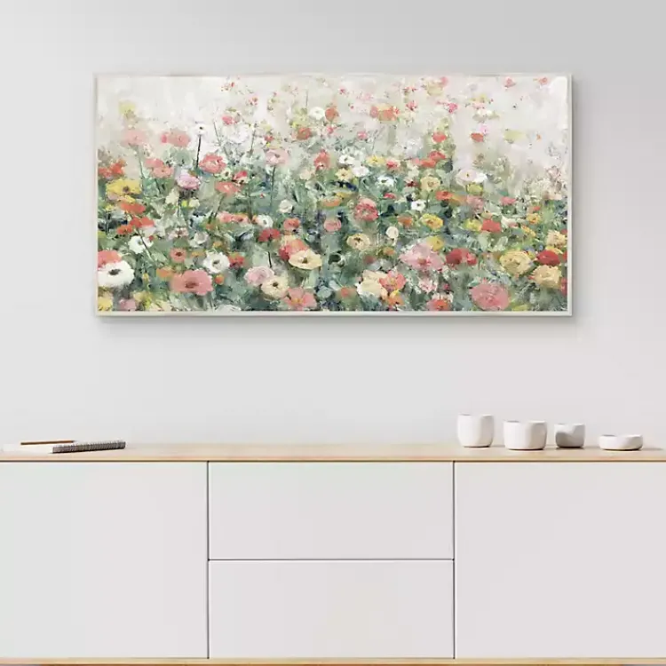 Canvas Art-Kirklands Home Summer Field Framed Canvas Art Print