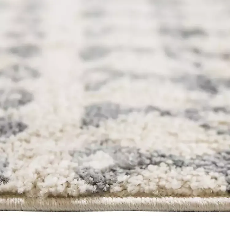 Area Rugs-Kirklands Home Diamond Runner Gray