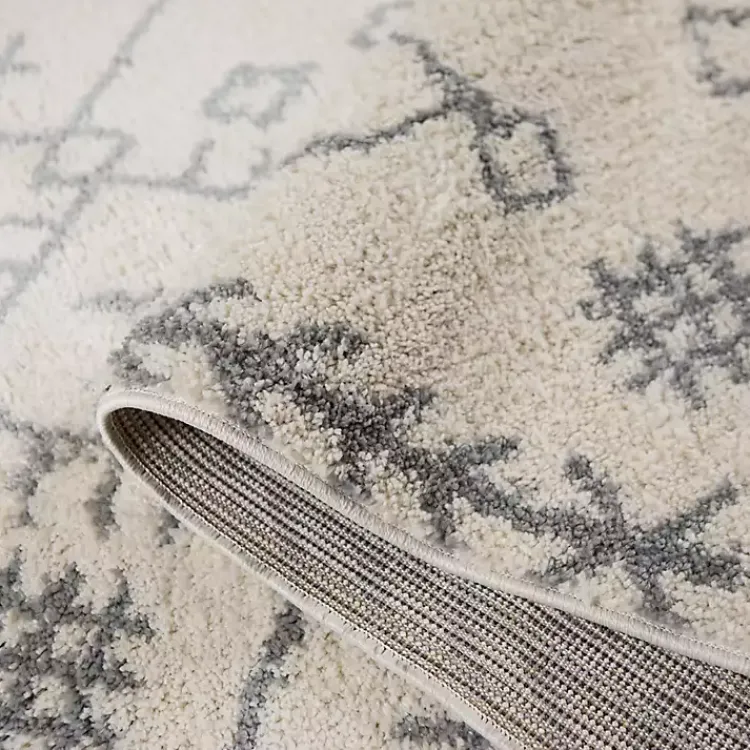 Area Rugs-Kirklands Home Geometric Area Rug, 8x10 Ivory