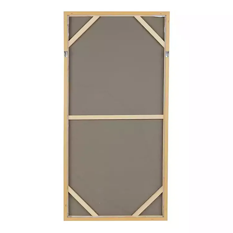 Canvas Art-Kirklands Home Textured Abstract Framed Canvas Art Print White