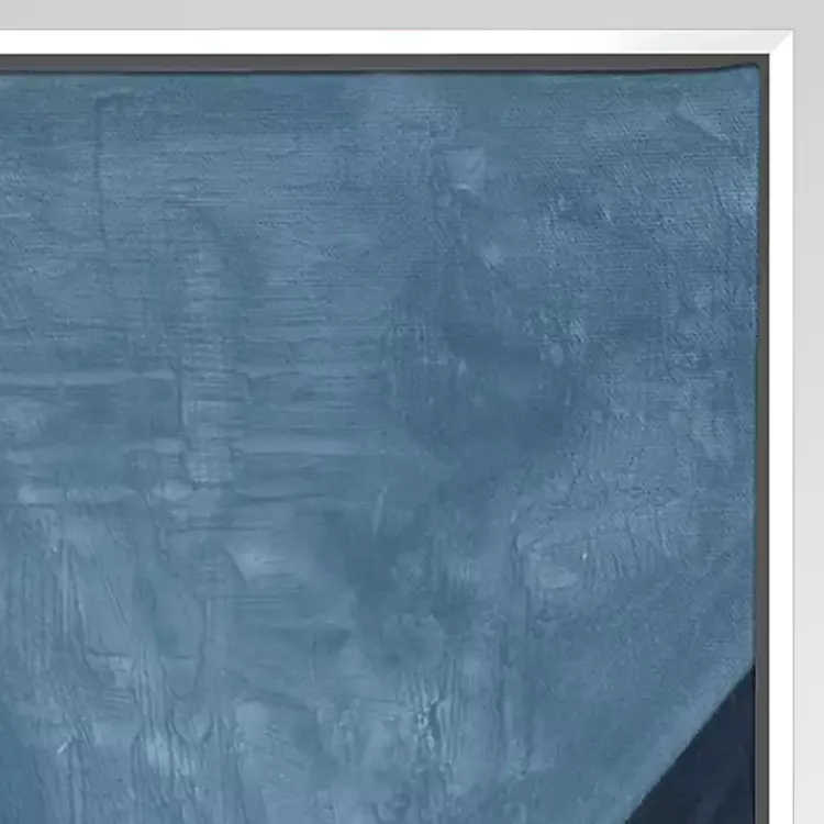 Canvas Art-Kirklands Home From Below II Framed Canvas Art Print Blue