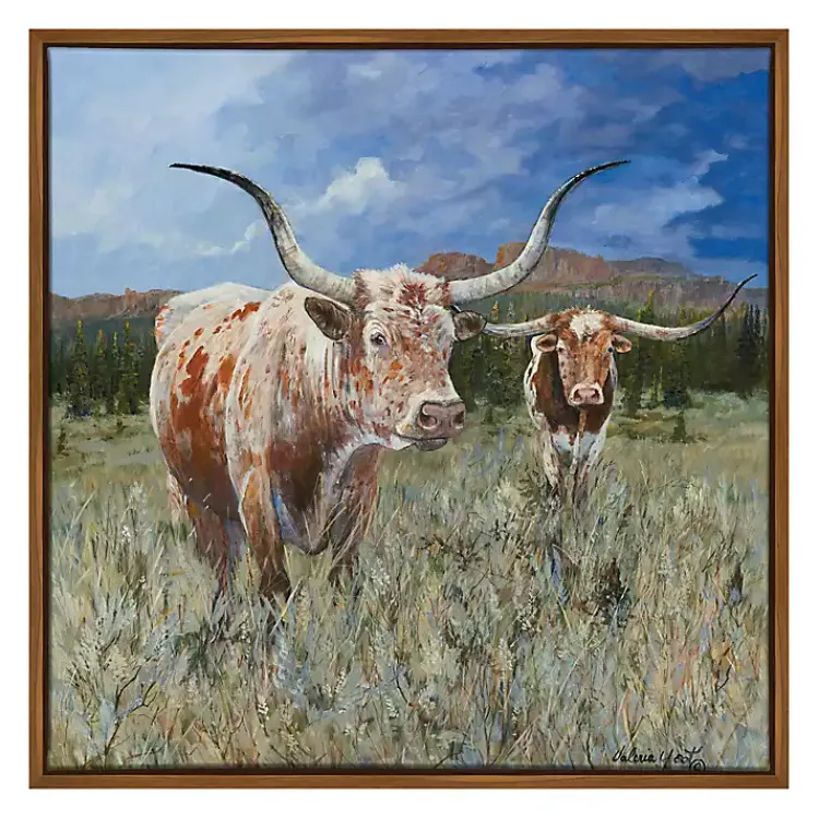 Canvas Art-Kirklands Home Mavericks Framed Canvas Art Print