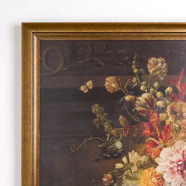 Framed Art-Kirklands Home Traditional Floral Still Life Framed Art Print Multi