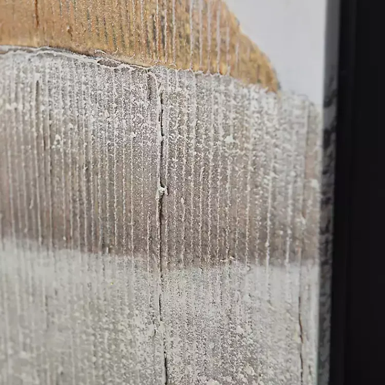 Canvas Art-Kirklands Home Neutral Bubbles II Framed Canvas Art Print